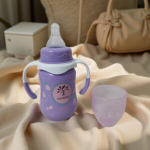 Regular-Neck Feeding Bottle with Handle – 150ml (5oz) | For 3+ Months | BPA-Free
