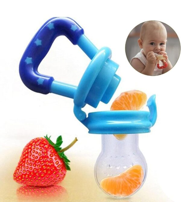Baby Fruit & Food Feeder Pacifier | BPA-Free Silicone | Self-Feeding Teether - Image 3