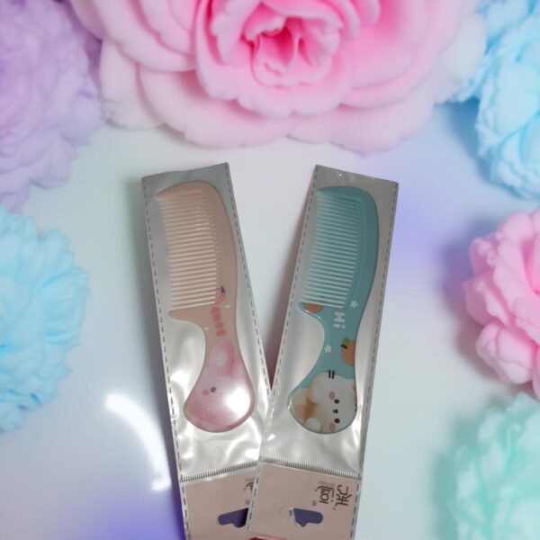 Baby Bath Cap with Soft Ear Cover & Owl Comb Set – Safe & Fun Grooming for Babies - Image 3