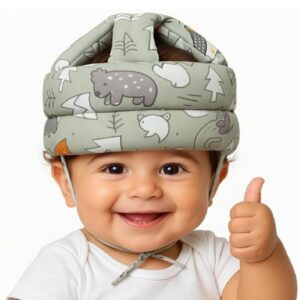 Baby Safety Helmet – Soft Head Protector Cap for Crawling & Walking Infants