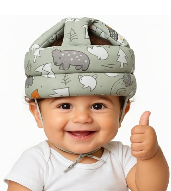 Baby Safety Helmet – Soft Head Protector Cap for Crawling & Walking Infants