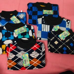 Baby Woolen Sweater – Warm Full Sleeves Pullover for Winter (Multi-Color)