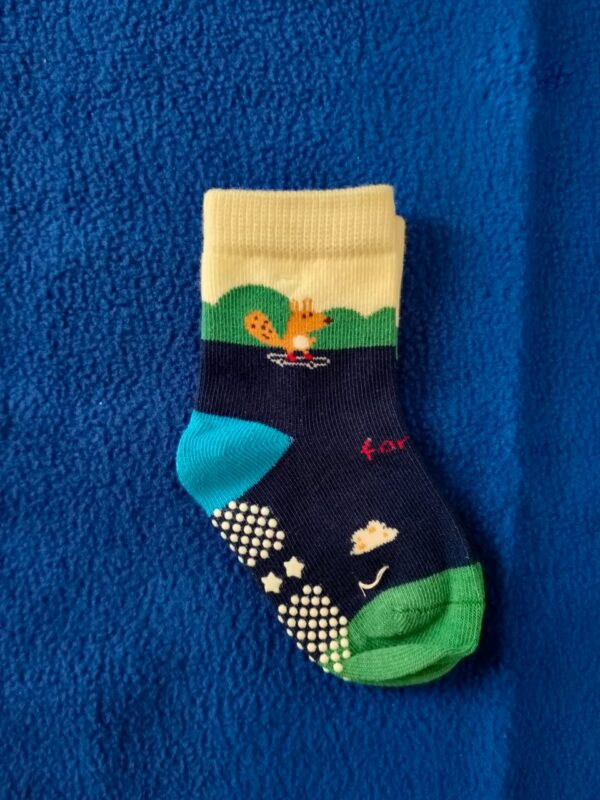 Premium Non-Slip Cartoon Baby Grip Socks – (Set of 3) [1 to 2 years] - Image 2
