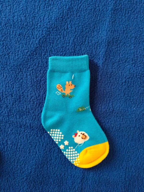 Premium Non-Slip Cartoon Baby Grip Socks – (Set of 3) [1 to 2 years] - Image 3