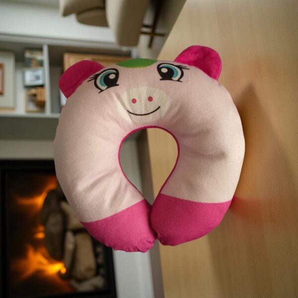 Baby Travel Neck Pillow – Soft U-Shaped Head Support for Newborns & Toddlers (0–2 Years) - Image 2