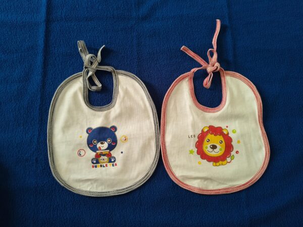Waterproof Baby Bibs Combo – (Pack of 2) - Image 2