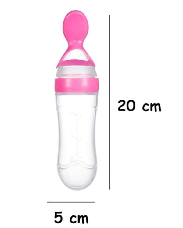 Baby Silicone Spoon Feeder – Soft & BPA-Free | Kanha Kids - Image 2