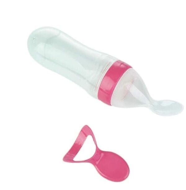 Baby Silicone Spoon Feeder – Soft & BPA-Free | Kanha Kids