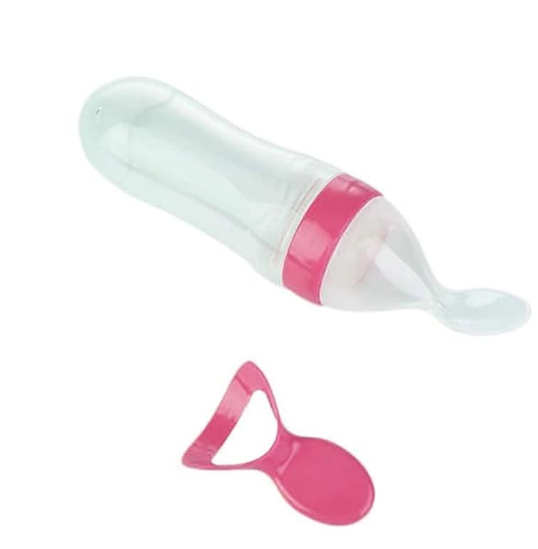 Baby Silicone Spoon Feeder – Soft & BPA-Free | Kanha Kids