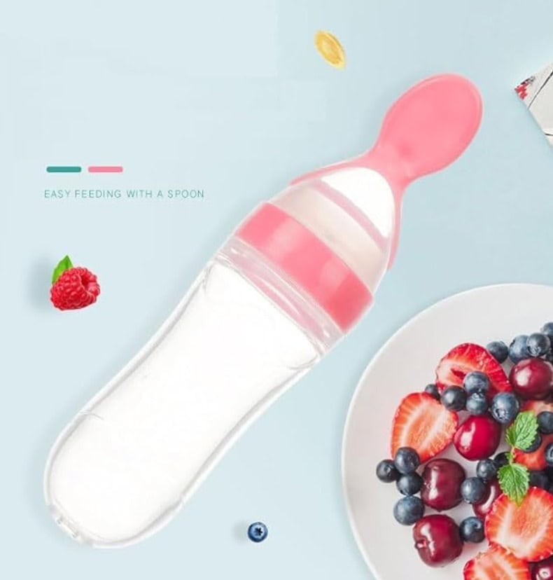 Baby Silicone Spoon Feeder – Soft & BPA-Free | Kanha Kids - Image 4