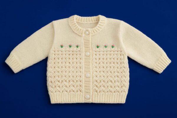 Kanha Kids Baby Woolen Sweater | Soft Knitted Winter Wear for Boys & Girls | Warm, Stylish & Comfortable - Image 3