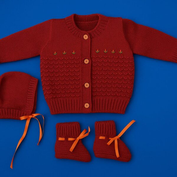 Kanha Kids Baby Woolen Sweater | Soft Knitted Winter Wear for Boys & Girls | Warm, Stylish & Comfortable - Image 2